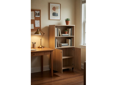 Moderner Schrank mit Türen und Regalböden für Ihr Zuhause