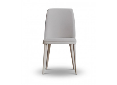 Moderner Polsterstuhl Beige Creme – Design Esszimmerstuhl Elegant
