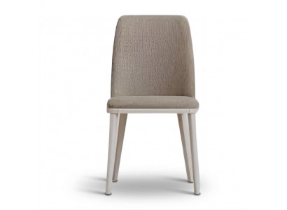 Moderner Polsterstuhl Beige Creme – Design Esszimmerstuhl Elegant