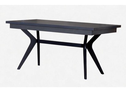 Schwarzer Tisch Modern Rechteckig Geräumig Praktisch Stilvoll