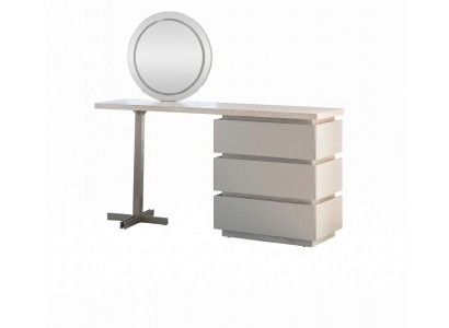 Schlafzimmer Set Schminktisch Spiegel  Beigе Moderner Stil Schlicht