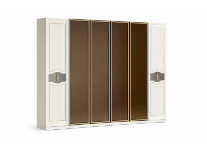 Kleiderschrank modern mit viel Stauraum und eleganten Design