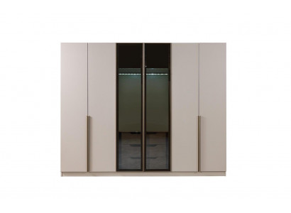 Kleiderschrank Stil modern Farbe weiß praktisch komfortabel Schlafzimmer