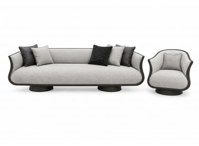 Moderner Sofagarnitur 3+1 Sitzer Komplettes Wohnzimmer Polstermöbel
