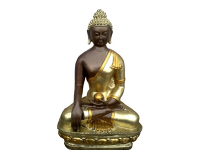 Buddha Deko Figur Statue Skulptur 44 cm Figuren Statuen Skulpturen WG2020 (B35)
