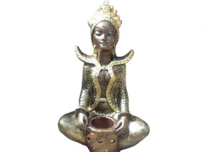 Deko Figur Statue Skulptur 57x33 cm Figuren Statuen Skulpturen Buddha Garten B27