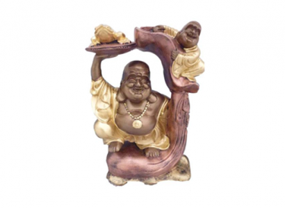 Deko Figur Statue Skulptur 40  cm Figuren Statuen Skulpturen Neu Buddha (B70)