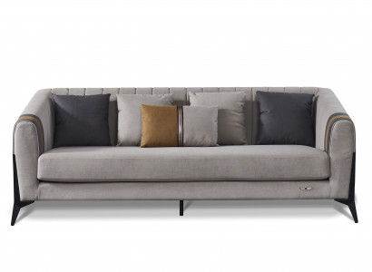 Chesterfield Sofagarnitur 3+1 Sitzer Couch Polster Sitz Garnituren Lehn Sofa Neu