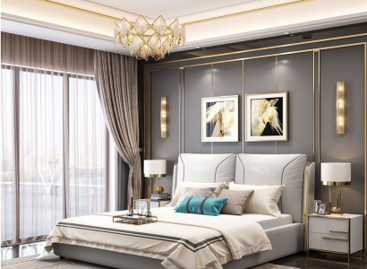 Luxus Schlafzimmer Bett Polster Design Luxus Doppel Hotel Betten Hotel Möbel