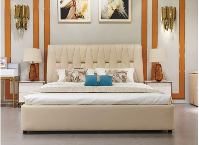Doppelbett Bett Ehebett Design Luxus Luxur Polsterbett Designbett  Betten