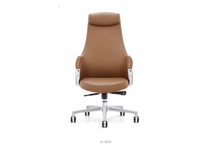 Kunstleder-Sessel in Schwarz modern und elegant