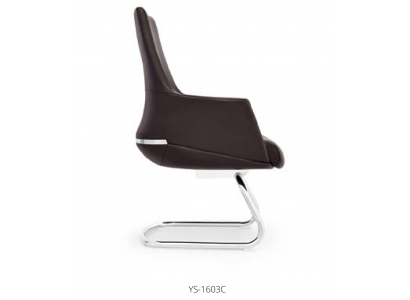 Kunstleder Sessel in Beige modern eleganter Sitzkomfort