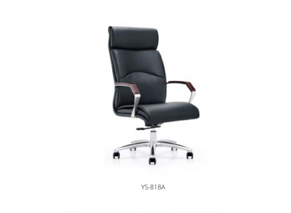 Kunstleder-Sessel in Schwarz modern und bequem