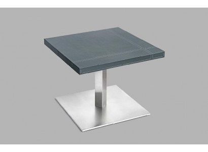 Beistelltisch aus MDF und Edelstahl in modernem Design
