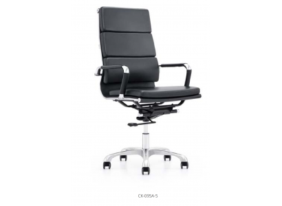 Kunstleder Sessel in Schwarz modern eleganter Sitzkomfort