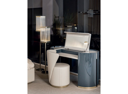 Drehbarer Sessel Schminktisch Schlafzimmermöbel Design Bizzotto Luxus 2 tlg.