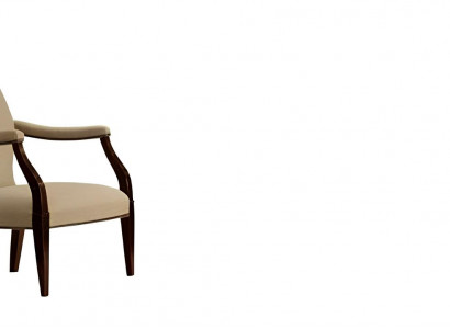 Designer Lehn Sitz Sessel luxus Ess Zimmer 1x Stuhl Stühle Polster Textil Modern