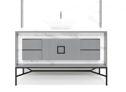 Badezimmerschrank Grau Badezimmermöbel Regal Badezimmerschrank Holzregale Möbel