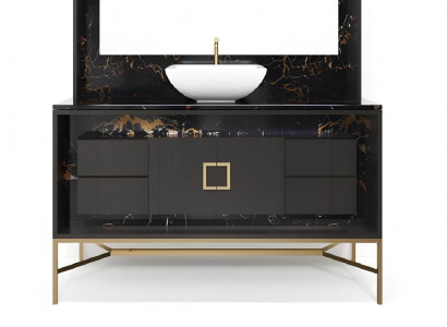Schwarzer Badezimmerschrank Badezimmermöbel Regal Badezimmerschrank Holzregale