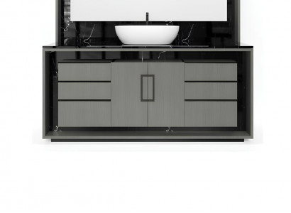 Badezimmerschrank Grau Badezimmermöbel Regal Badezimmerschrank Holzregale