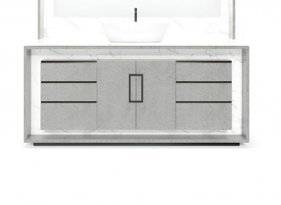 Grau Badezimmerschrank Badezimmermöbel Regal Badezimmerschrank Holzregale