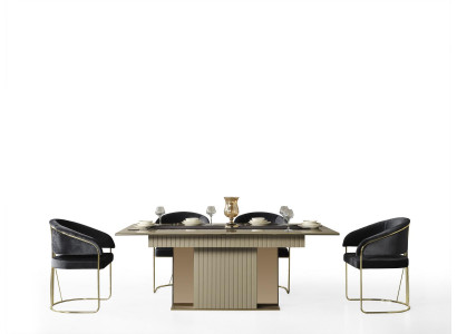 Luxus Esstische Tische Metall Esstisch Design Tisch Italienische Möbel Esszimmer