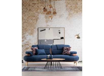 Bequemer 3-Sitzer Modernes Design Stilvolle und Gemütliche Wohnzimmercouch