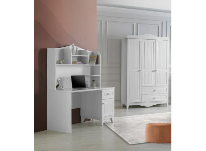 Schreibtisch Stauraum Kleiderschrank Elegantes Design Stilvolle Wohnräume Möbel
