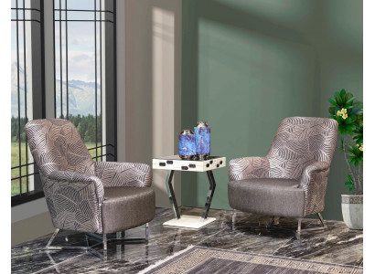 Luxus Wohnzimmer Moderne Möbel Set 2x Sessel in Wohnzimmer Relax Lounge