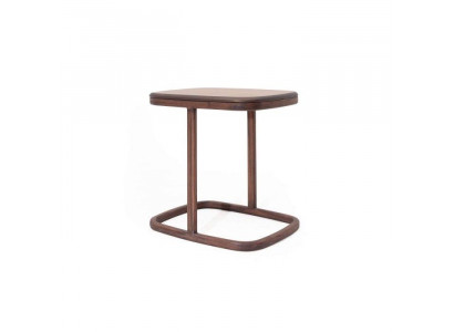 Dunkelbrauner Beistelltisch Wohnzimmer Holz Ablagetisch Kaffeetisch