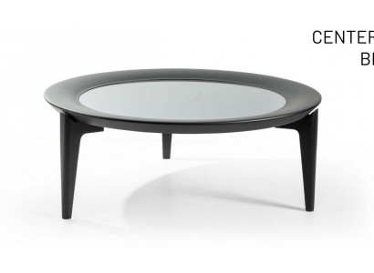 Grauer Runder Couchtisch Designer Wohnzimmer Tische Luxus Beistelltisch