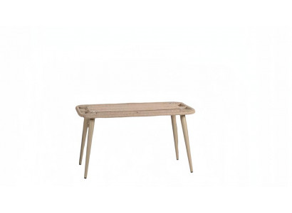 Couchtisch Luxus Beige Tisch Terrasse Design Möbel Kaffeetisch Hochwertigе