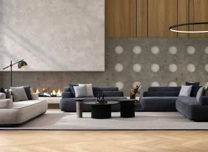 Wohnzimmer garnitur Eckosfa Sofa Sessel Couchtisch Modern Textil Komplett Neu