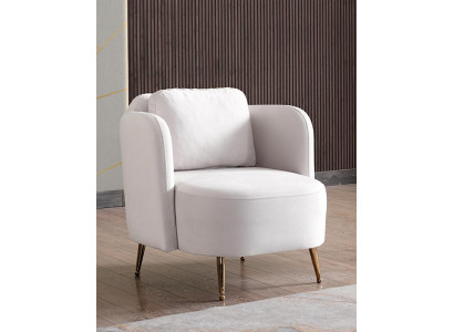 Moderner Sessel Designer Sitz Polster Stoff Textil Möbel Wohnzimmermöbel