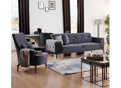Sofa Couch Kanapee Polstermöbel Sessel Sitzsofa Relaxcouch Wohnzimmerbank