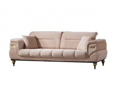 Designer Wohnzimmer Set Sofa Sessel 2tlg. Sofagarnitur 3+1 Sitzer Couchen