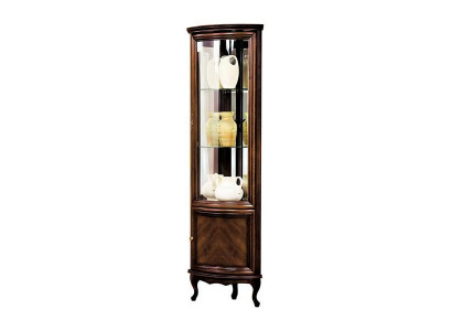 Eckvitrine Schaukasten Glasvitrine Glasschrank Regalvitrine Vitrine Schrank