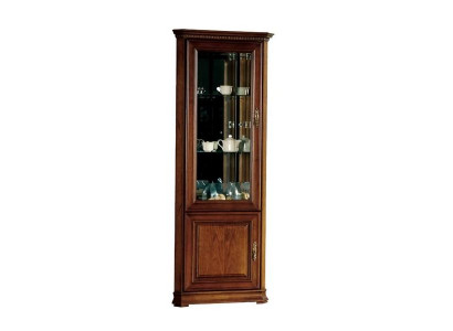 Eckvitrine Schrankregal Glasdisplay Vitrinenschrank Schrankvitrine Glasschrank