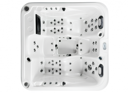 Whirlwanne Whirlpool Relaxpool Outdoor-Spa Massagebad Hot Tub 200x200 cm