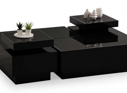 Designer Couchtisch  Luxus Holz stilvolle Beistelltische modernes Wohnambiente