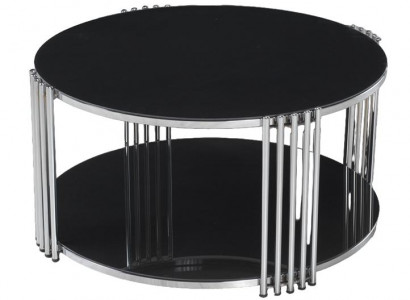 Couchtisch Elegantes Schwarz Luxus Design Metall Möbel Wohnzimmer Couchtische