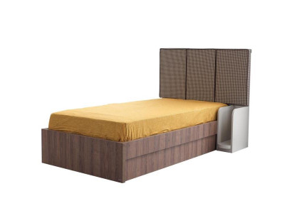 Modern Kinderbett Luxuriöses Schlafzimmer Bett Holz Luxuriöses Braun Möbel