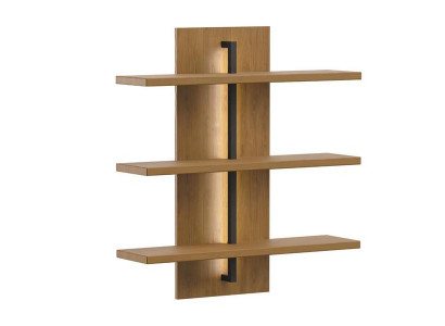 Regalbrett Wandregal Braun Regal Schweberegal Dekoregal Wandkasten