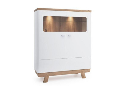 Stauraumschrank Schrank Kommodenschrank Glasdisplay Schrankvitrine
