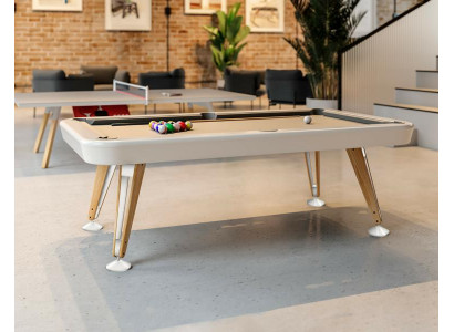 Billardtisch 2 i 1 Multifunktionstisch Pooltisch Esstisch Tische Billard