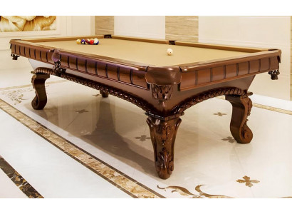 Braun Kugeltisch Billardtisch Pooltisch Poolbillardtisch 7FT Billardtische