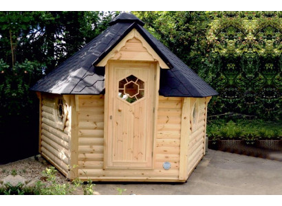 Outdoor-Sauna Saunahütte Holzsauna Naturfasssauna Holzhaus Saunas
