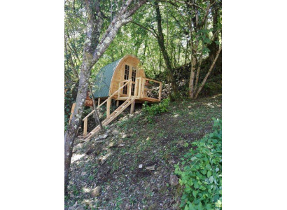 Camping Haus Mobilheim Holzhütte Naturhütte Freizeithaus Campinghütte
