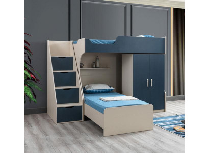 Kinderzimmer Set Kinderbett Kleiderschrank Top-Qualität Möbel