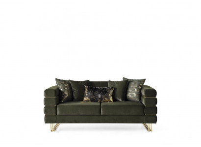 Sofa 3 Sitzer Sofas Polster Top-Qualität Garnitur Moderne Couchen Textil Sitz